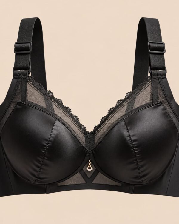 Women’s Black Lace Detail Underwire Bra