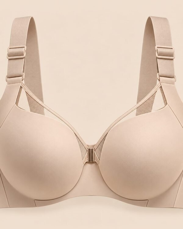 Women’s Nude Front Closure Smooth Support Bra