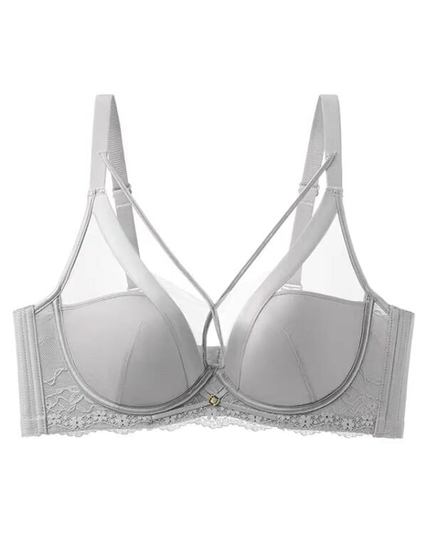 Lace Push-Up Bra with Strappy Back